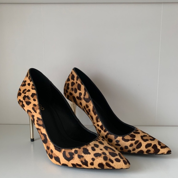 Leopard print pumps - Picture 3 of 4